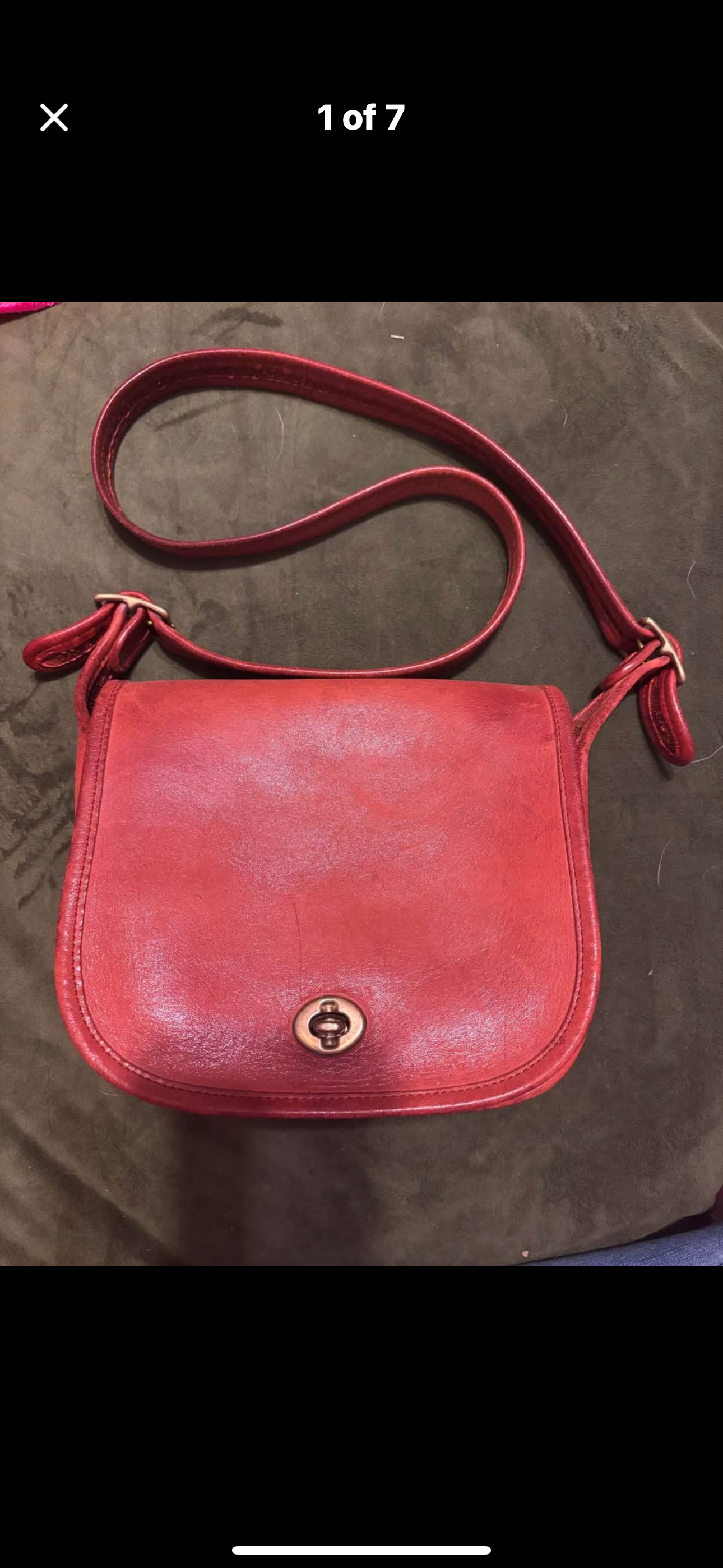 Vintage Bonnie Cashin 70’s Rust